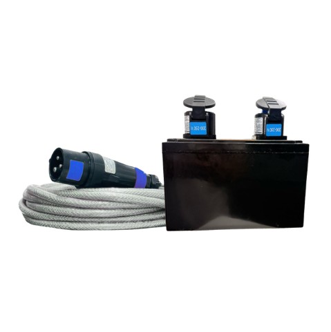 ATEX & IECEx 2‑Way Explosion‑Proof Distribution Box – 24V / 110V / 220V | Zone 1 & 21