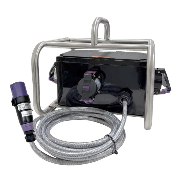 ATEX & IECEx 3‑Way Explosion‑Proof Distribution Box – 24V / 110V / 220V | Zone 1 & 21 | With SS316 Stand Frame